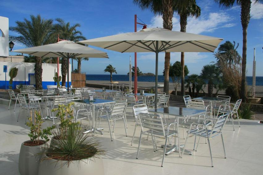 Hotel Las Palmas Carboneras Bagian luar foto